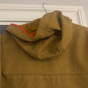 Men's Tan Hooded Jacket